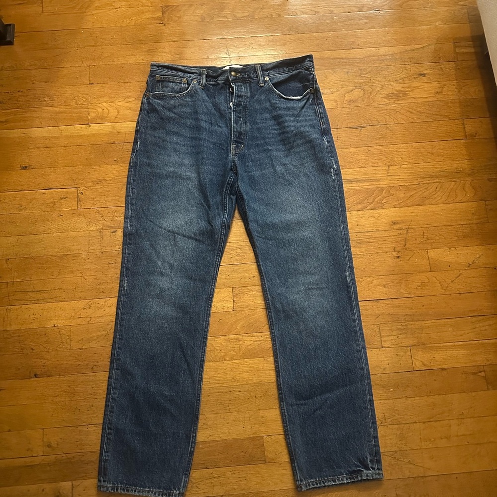 alexa chung for madewell high rise straight jean